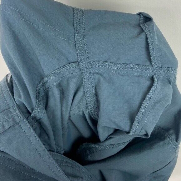 Mountain‎ Equipment Coop MEC Terrena Shorts Teal Blue Ripstop Hiking Travel 4 - Picture 12 of 12